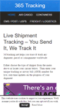 Mobile Screenshot of 365tracking.net