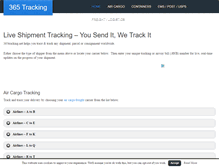 Tablet Screenshot of 365tracking.net